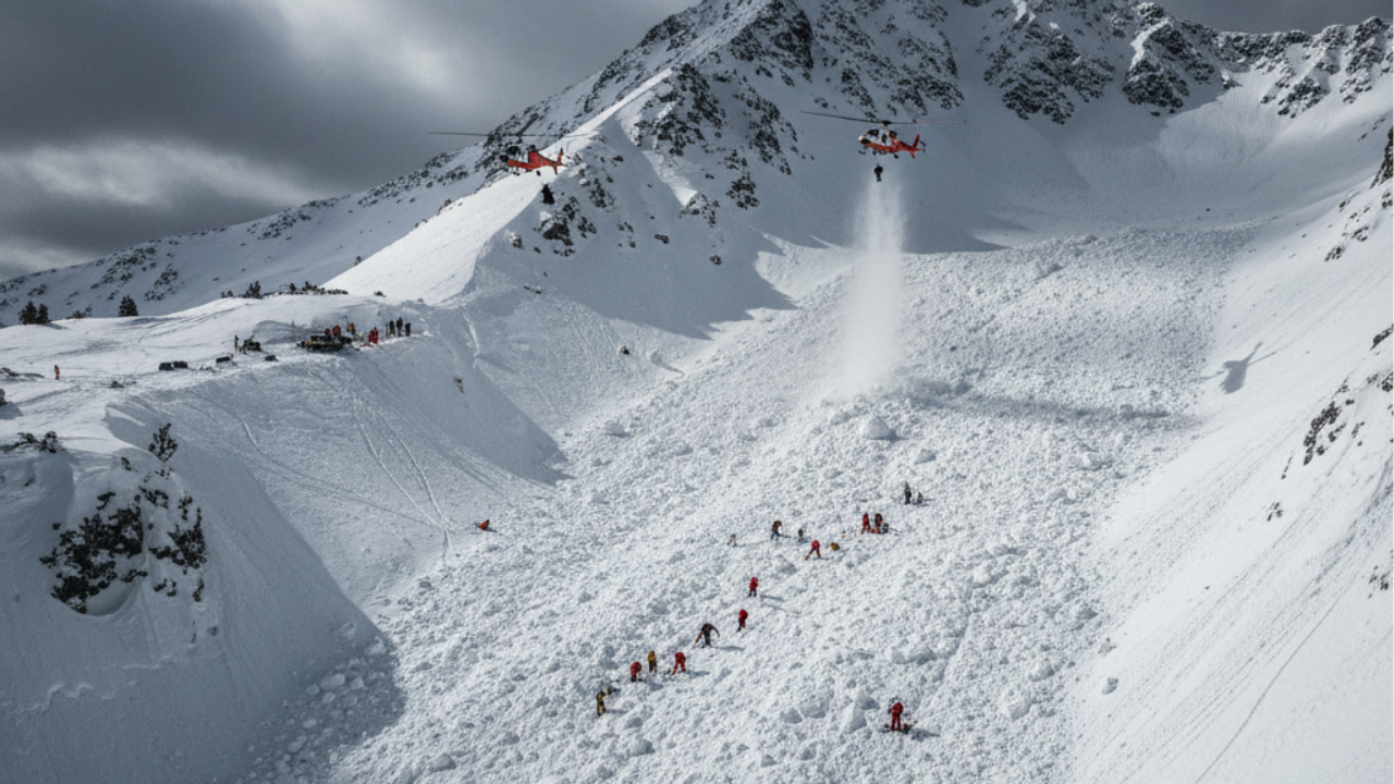 Nine skiers still missing after California avalanche rescue operations underway