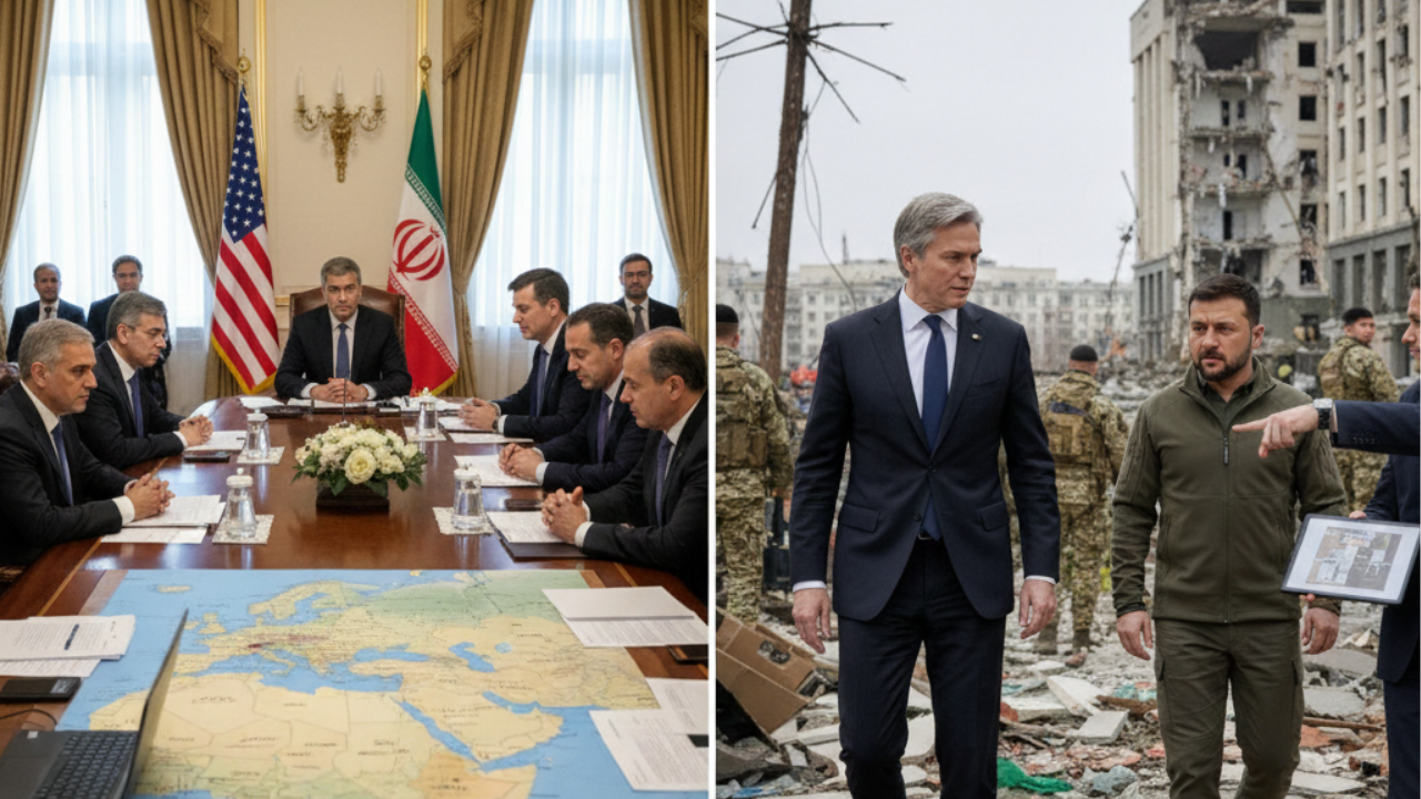 US envoys juggle crisis talks on Iran and Ukraine international diplomacy intensifies