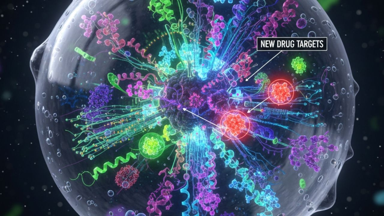 Hidden Architecture Inside Cellular Droplets: