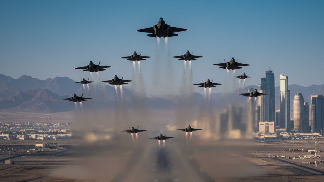 US Deploys 50 Fighter Jets to Middle East as High-Stakes Iran Nuclear Talks Press On