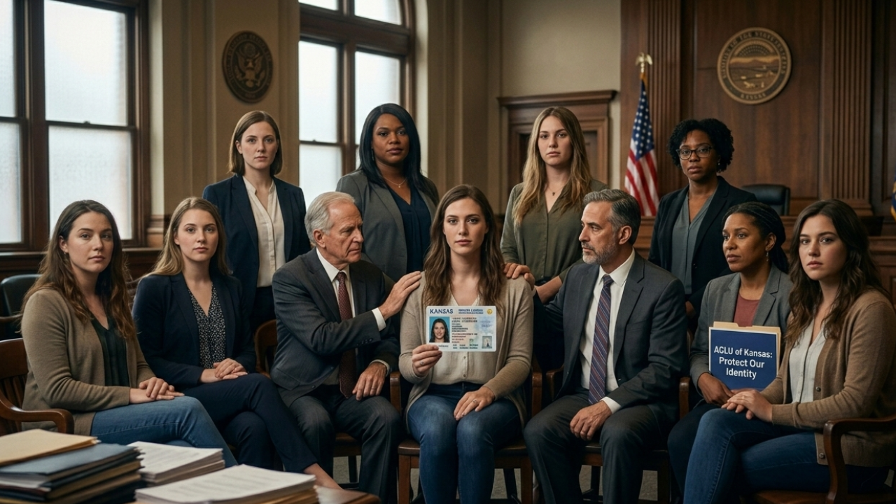 ACLU sues Kansas over law invalidating transgender IDs