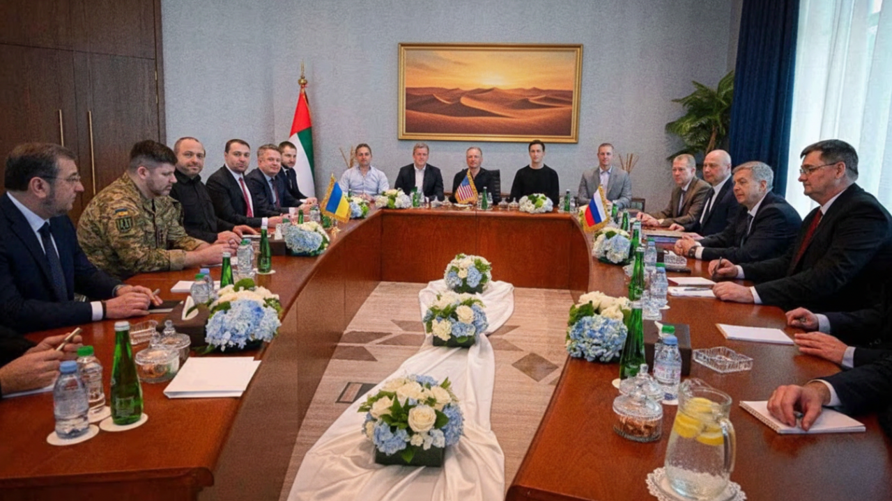 Ukraine–Russia Peace Talks Resume in the UAE Amid Ongoing Fighting