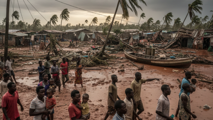 Tropical Cyclone in Madagascar Leaves Destruction and Displacement