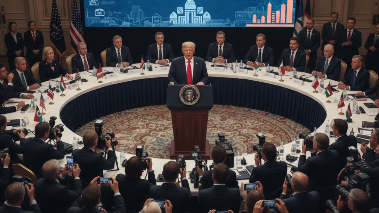 Trump’s Board of Peace Nations Unveil $5 Billion Pledge for Gaza Reconstruction and Aid