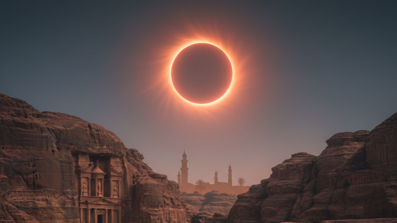 Annular Solar Eclipse Creates “Ring of Fire” Spectacle Across the Middle East