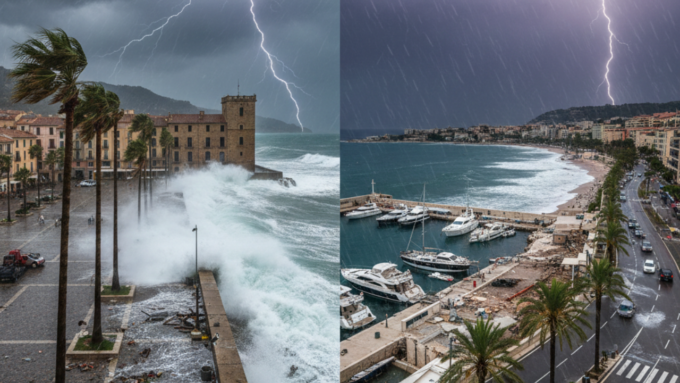 Severe Storms Strike Spain and France