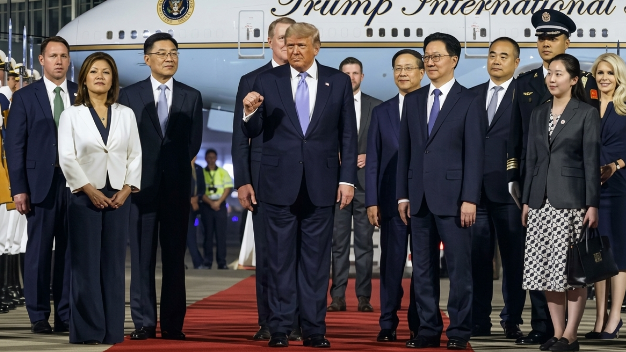 Trump Arrives in Beijing for Summit with Xi Amid Iran War Tensions