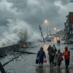 Typhoon Bavi Slams Eastern China After 2.2 Million Evacuated in Zhejiang